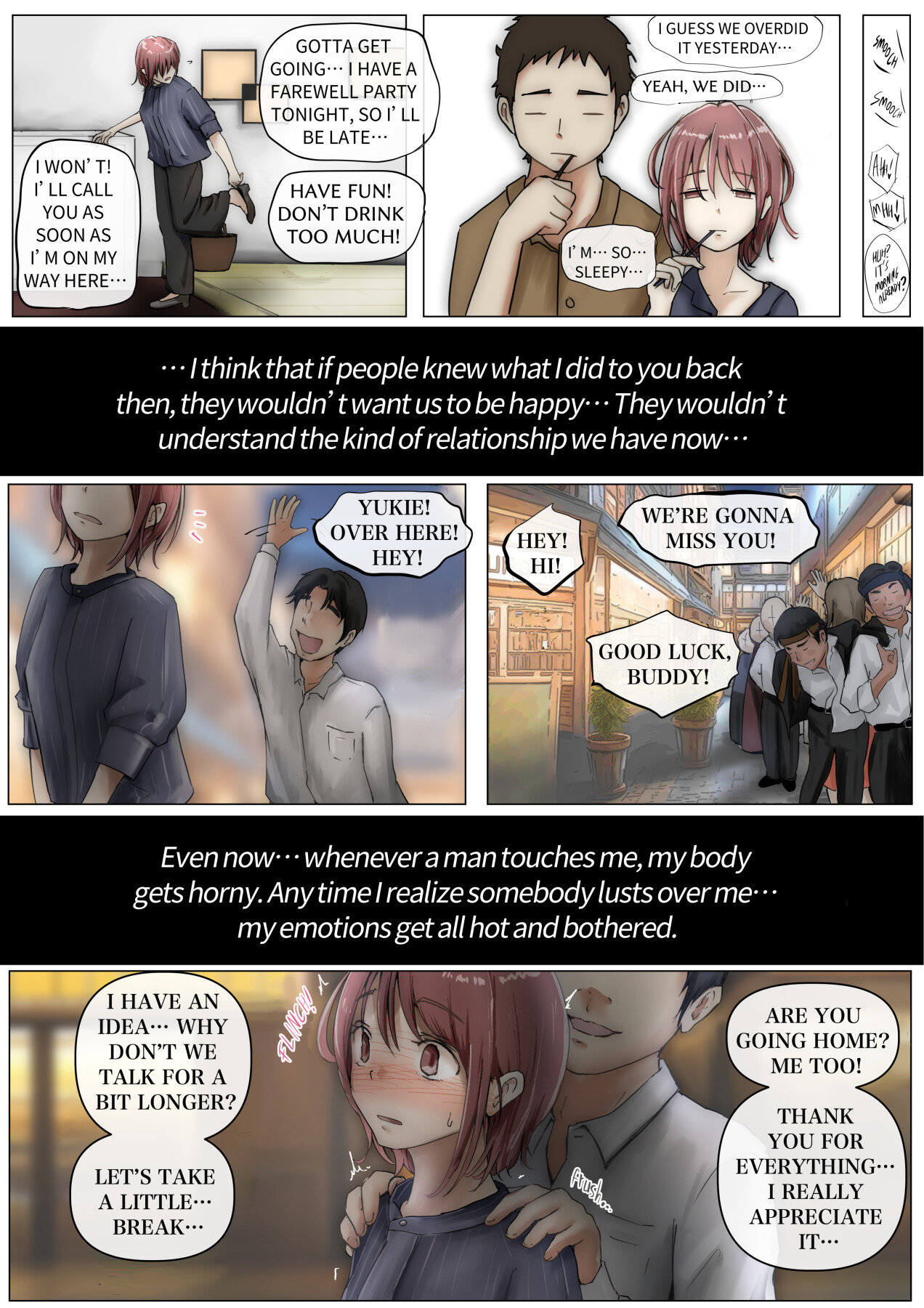 Hentai Manga Comic-The Real Girlfriend 3 -Even if another man is having her…--Read-126